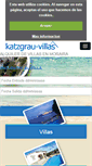 Mobile Screenshot of katzgrau-villas.com